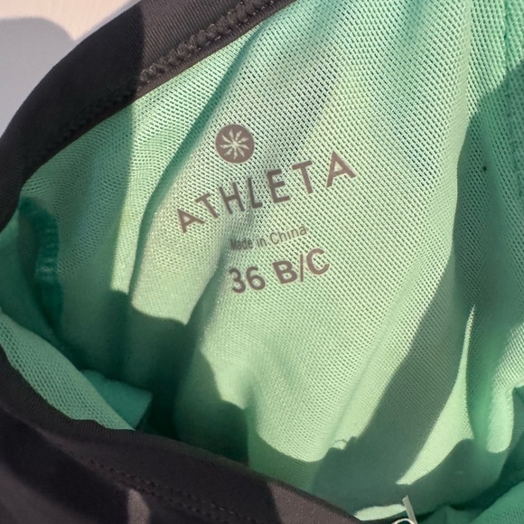 ATHLETA Black Twister Swimsuit One Piece 36 B/C - Picture 3 of 11